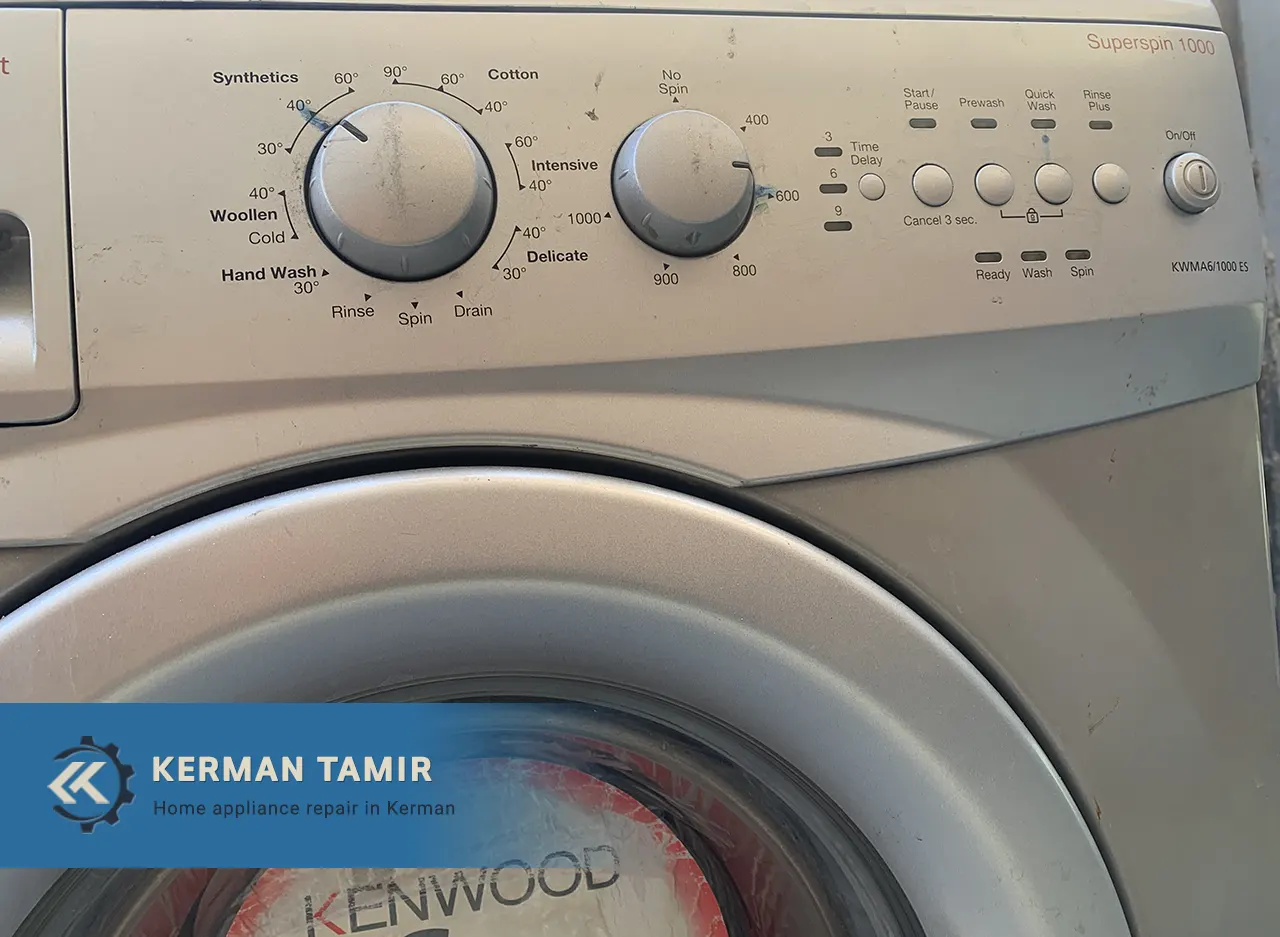 برنامه‌های شستشوی لباسشویی کنوود مدل KWMA6-1000