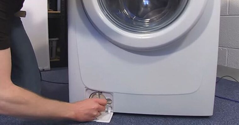 آموزش تعویض پمپ تخلیه ماشین لباسشویی