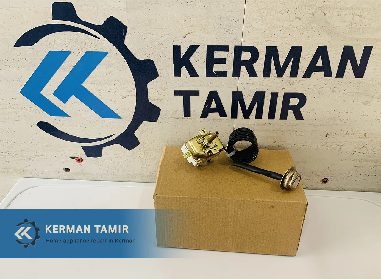 ترموستات ماشین لباسشویی سپهر الکتریک 2 ترموستات ماشین لباسشویی سپهر الکتریک مدل 1000