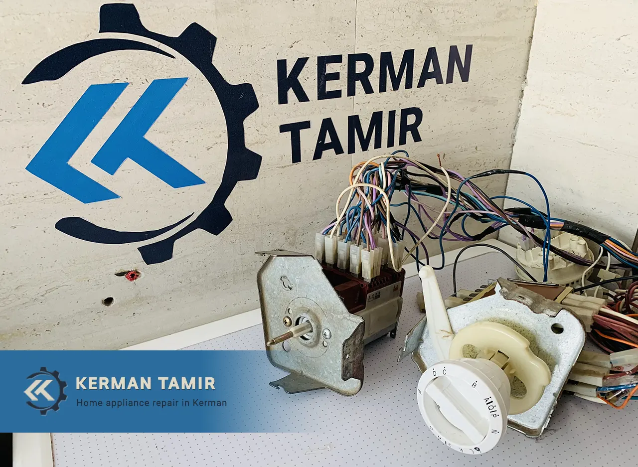تایمر ماشین لباسشویی ارج 4224 2 تایمر ماشین لباسشویی ارج 4224