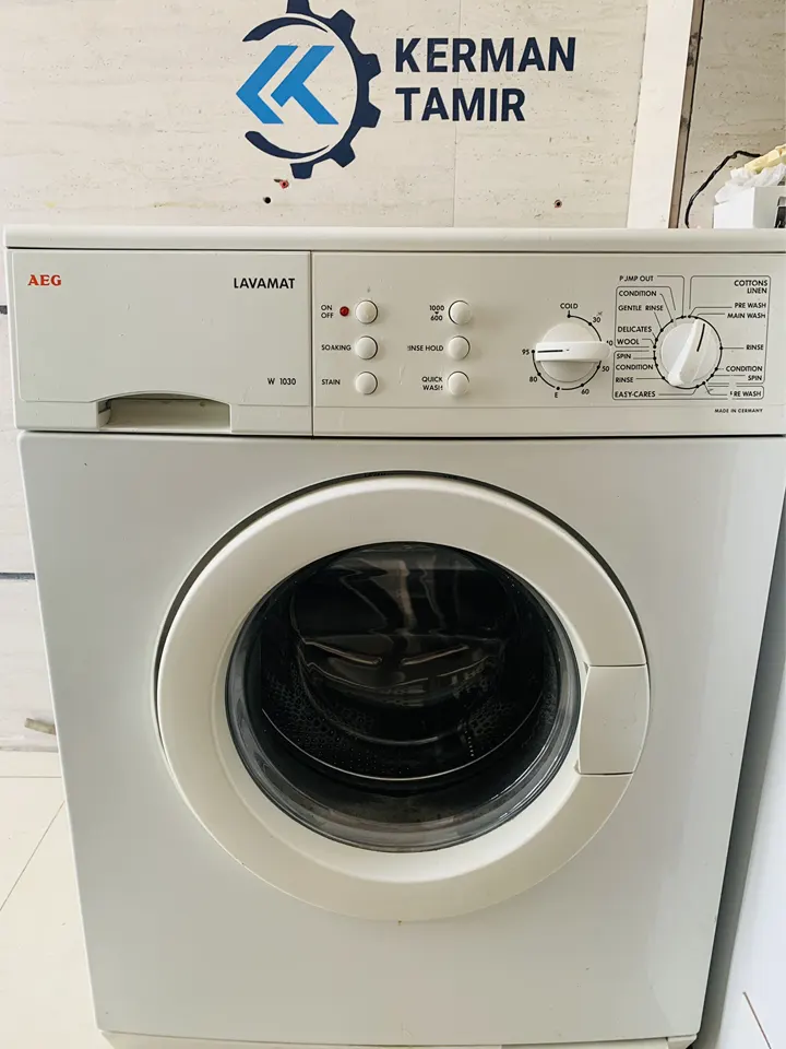 راهنمای لباسشویی AEG Lavamat W1030